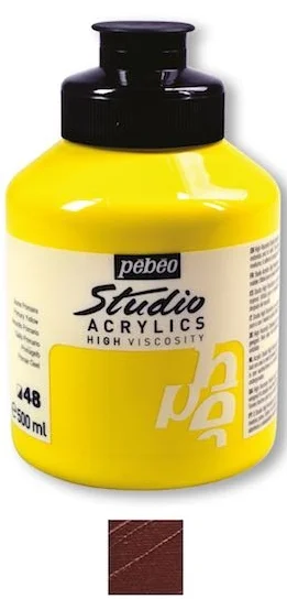 PEBEO AKRİLİK BOYA STUDIO 500 ML 171*63 TERRA ROSSA