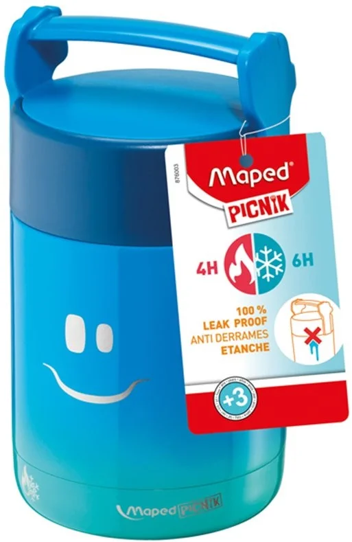 MAPED TERMOS PICNIK ÇELİK 350 ML MAVİ 876003