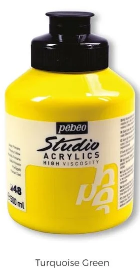 PEBEO AKRİLİK BOYA STUDIO 500 ML 171*58 TURQUOISE GREEN