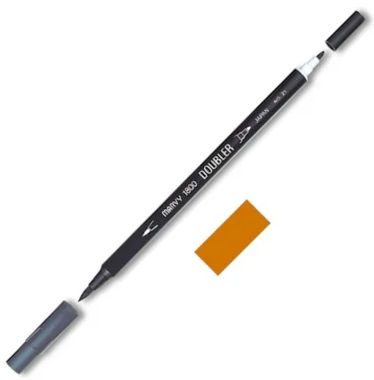 MARVY FIRÇA KALEM BRUSH PEN ÇİFT UÇLU 1800-090 SUEDE