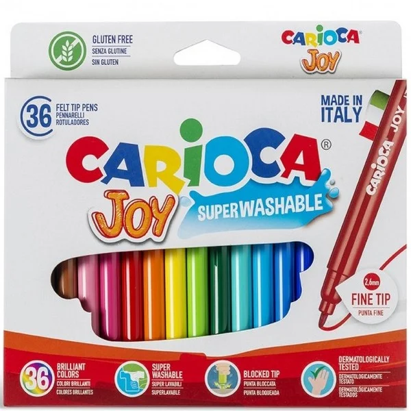 CARIOCA KEÇELİ BOYA JUMBO YIKANABİLİR JOY 36 LI 40616