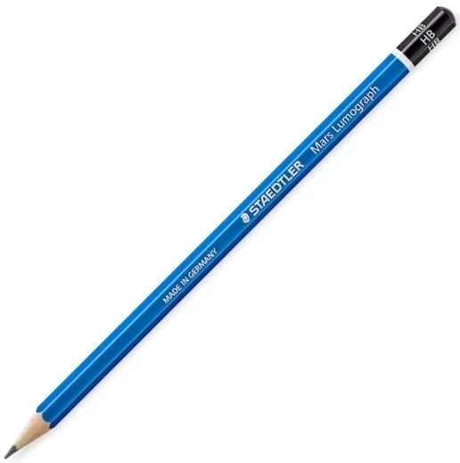 STAEDTLER KURŞUN KALEM DERECELİ MARS LUMOGRAPH   HB 100-HB
