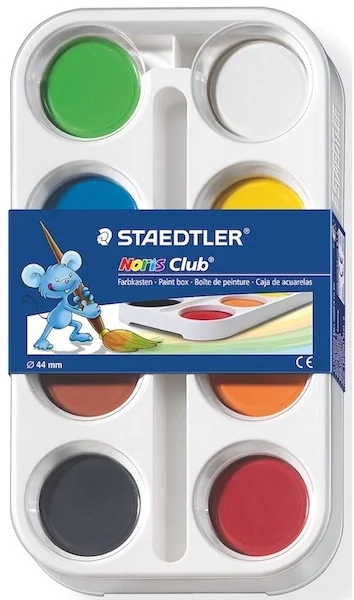 STAEDTLER SULU BOYA NORIS CLUP 8 Lİ PALETLİ 8870 K8