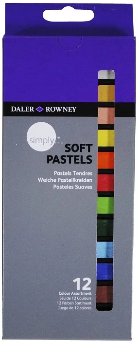 DALER ROWNEY PASTEL BOYA SIMPLY SERİSİ SET TOZ 12 RENK 157500112