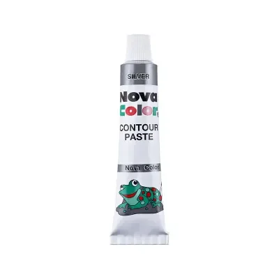 NOVA COLOR CONTOUR PASTE GÜMÜŞ NC-185