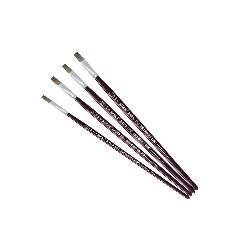 SAMUR ART 210 2-4-6-8 NO YAĞLI BOYA FIRÇASI 4 LÜ SET