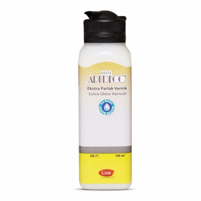 ARTDECO SU BAZLI EKSTRA PARLAK VERNİK 140 ml 073R-04
