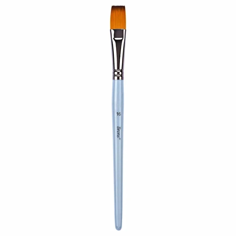 BRONS 200 F YAĞLI-AKRİLİK BOYA KISA SAP FIRÇA NO:16 BR-2158