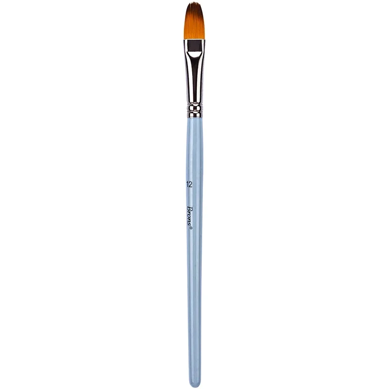 BRONS 200 F YAĞLI-AKRİLİK BOYA KISA SAP FIRÇA NO:12 BR-2156