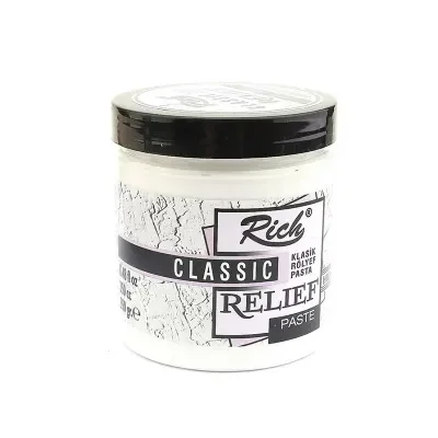 RICH 260-1330 RÖLYEF PASTA 01983 BEYAZ 350 gr