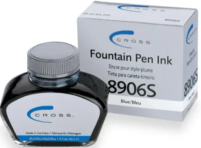 CROSS DOLMA KALEM  MÜREKKEBİ 62.5 ML MAVİ 8906D