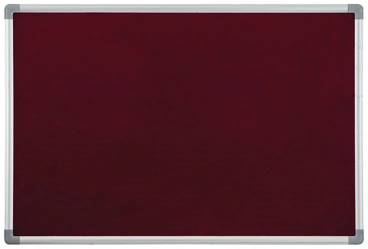 İNTER MANTAR PANO ÇUHALI BORDO 90x140