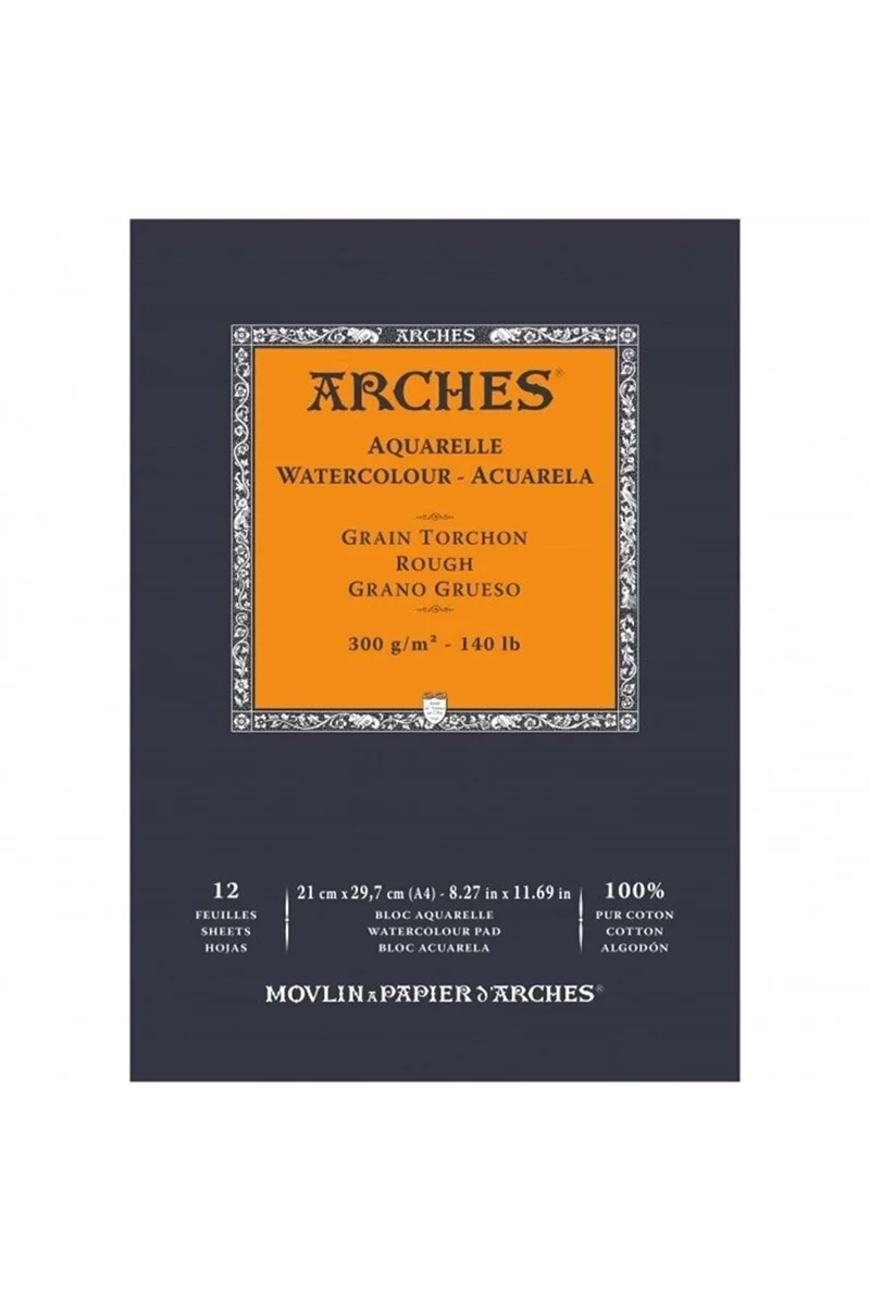 ARCHES SULU BOYA BLOĞU WC HP PA WHNA 21X29.7 300 GR 12 SF A1795096
