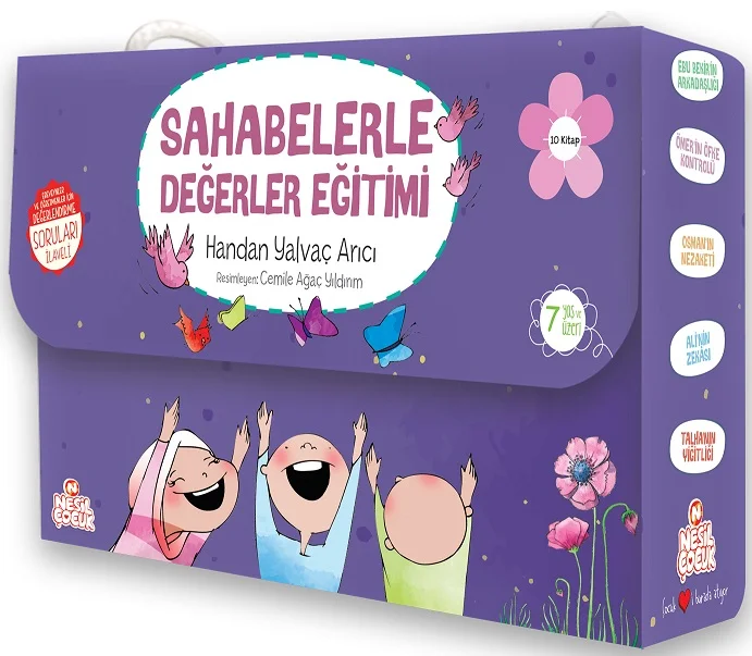 NESİL ÇOCUK - SAHABELERLE DEĞERLER EĞİTİMİ 10 KİTAP