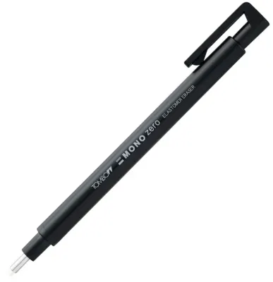 TOMBOW SİLGİ KALEM TİPİ MONO ZERO YUVARLAK UÇ ÇİZGİLİ T-EH-KUR