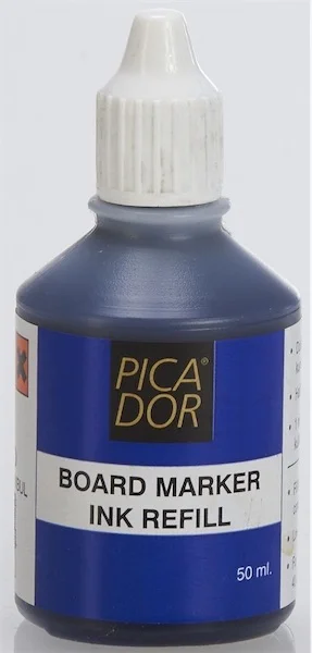 PICADOR PERMANENT MARKER MÜREKKEBİ 50 ML MAVİ KB029