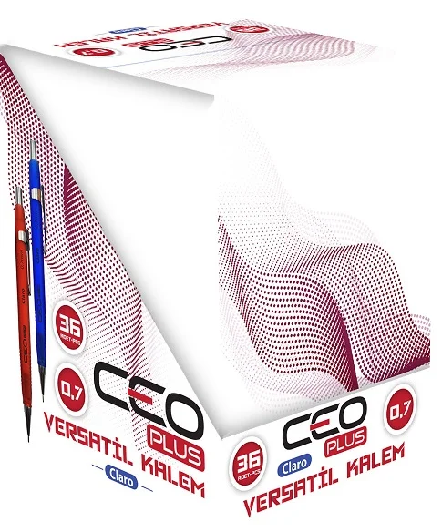 CEO VERSATİL BAKIR MEKAN.SİLGİ GÖVDE 0.7MM 36'LI CEO-VR0019