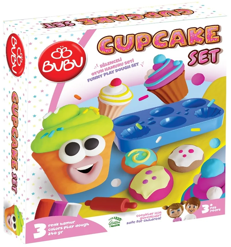 BU-BU OYUN HAMURU SETİ CUPCAKE (S) BUBU-OH0021