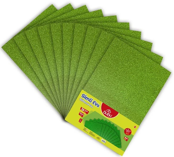 BU-BU EVA 50x70 SİMLİ YEŞİL EXTRA 10 LU BUBU-EV0028