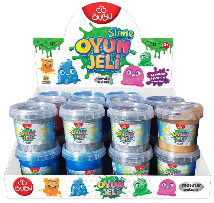 BU-BU OYUN JELİ METALİK 145 GR. BUBU-SLM020