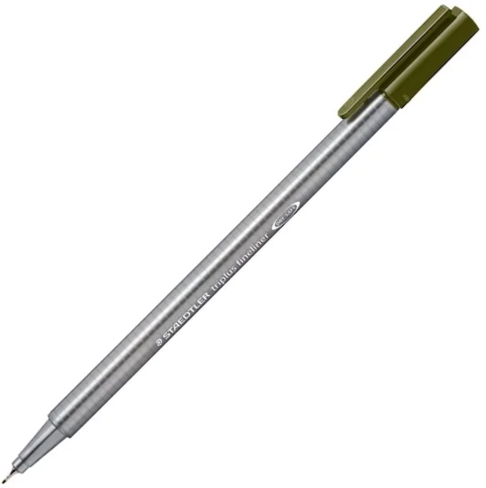 STAEDTLER FINELINER TRIPLUS 0.3 ZEYTİN YEŞİLİ 334-57