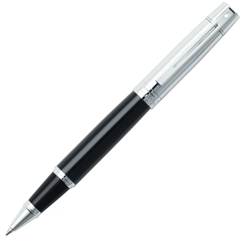 SHEAFFER ROLLER KALEM 300 SERİSİ 9314-1 KROM PARLAK SİYAH-KROM