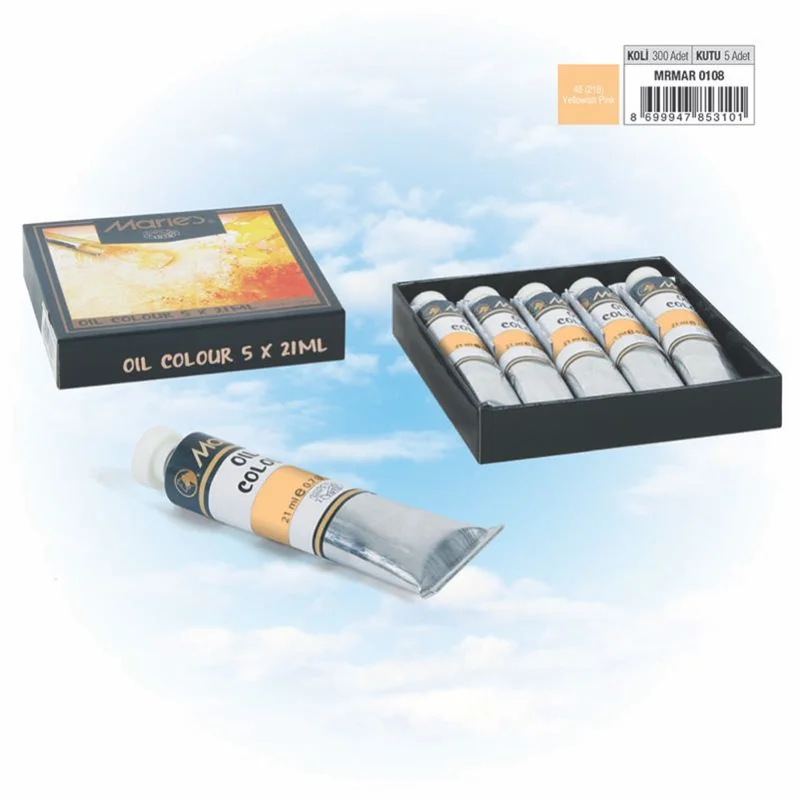 MARIES YAĞLI BOYA 21 ML E75-46*219 YELLOWISH PINK