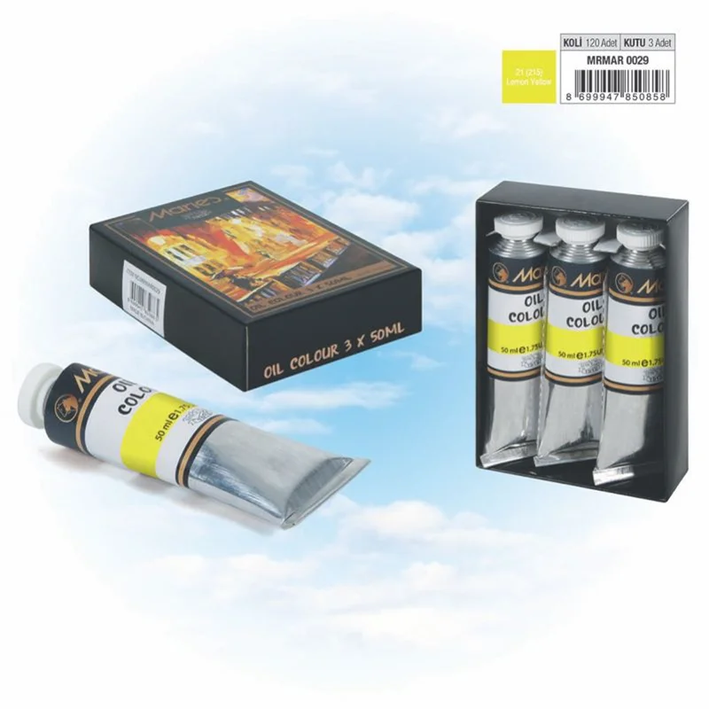 MARIES YAĞLI BOYA 50 ML E1384-21*215 LEMON YELLOW