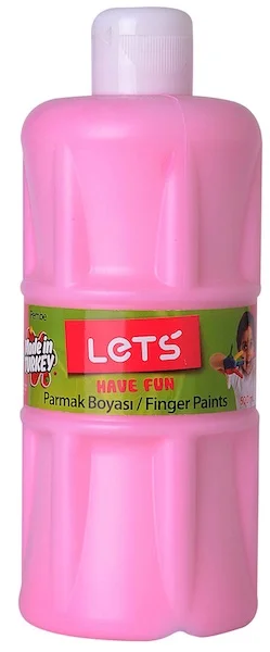 LETS PARMAK BOYASI 500 ML PEMBE L5010