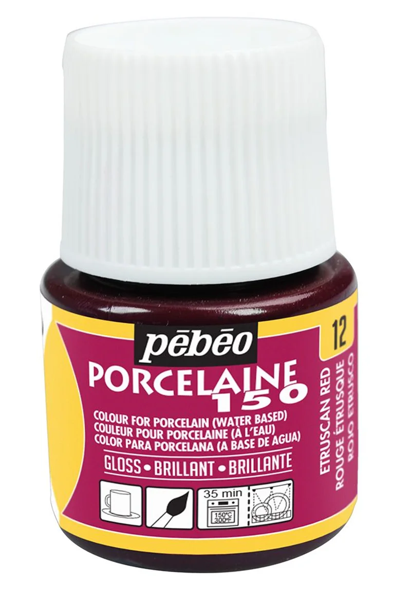 PEBEO PORSELEN BOYASI 45 ML 024*12 ETRUSCAN RED
