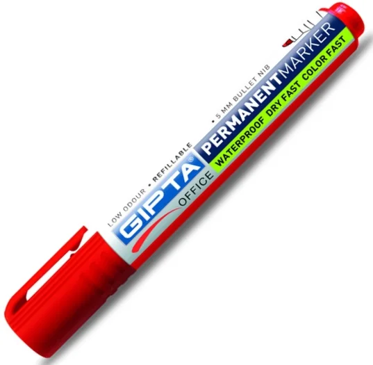 GIPTA TAHTA KALEMİ DOLDURULABİLİR KIRMIZI F1373
