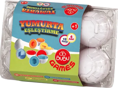 BU-BU GAMES YUMURTA EŞLEŞTİRME 24 PARÇA BUBU-GM0066