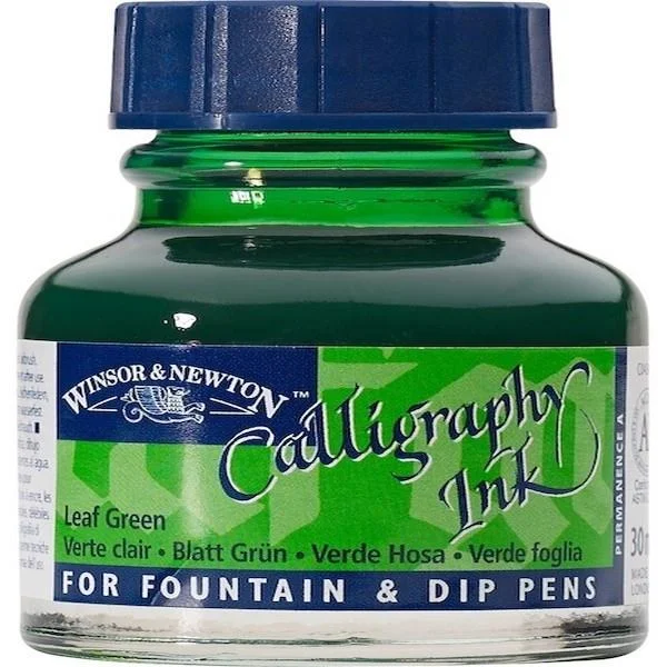 W&amp;N KALİGRAFİ MÜREKKEBİ CALLIGRAPHY INK 30 ML LEAF GREEN 294 WN-1111341