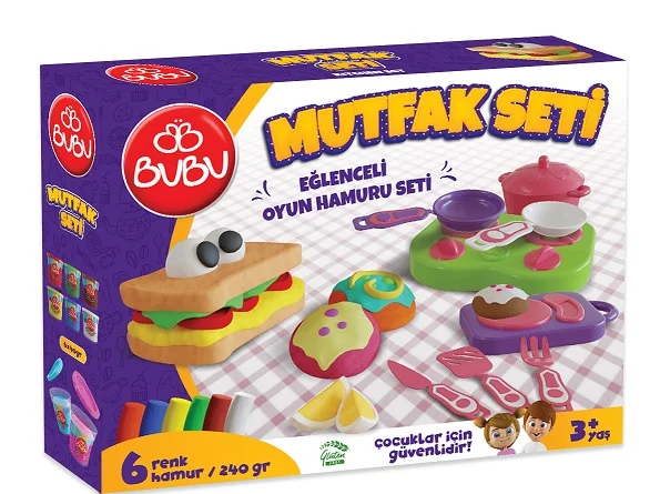 BU-BU OYUN HAMURU SETİ MUTFAK (L) BUBU-OH0015