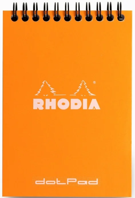 RHODIA BLOKNOT BASIC DİKİŞLİ A6 80 GR 80 YP DOT TURUNCU RB13503