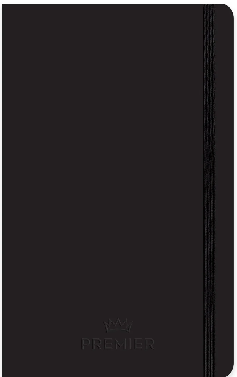 KESKİN DEFTER PREMİER SİYAH 13x21 96 YP. ÇİZGİLİ 410622
