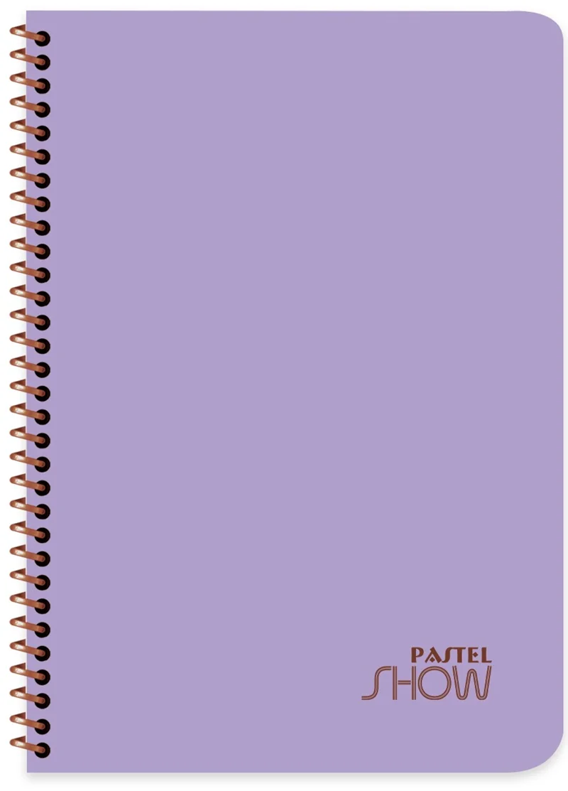 KESKİN DEFTER PASTEL SHOW A5 SPİRALLİ PP KAPAK 96 YP KARELİ 324532-99