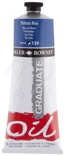 DALER ROWNEY YAĞLI BOYA GRADUATE GRAD SERİSİ 200 ML PHTHALO BLUE 117200139