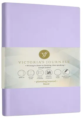 VJ DEFTER SMYTH PLANLAYICI ESNEK KAPAK 14x20 Cm. 100 Gr. 96 YP. ÇİZGİLİ LİLA 1038