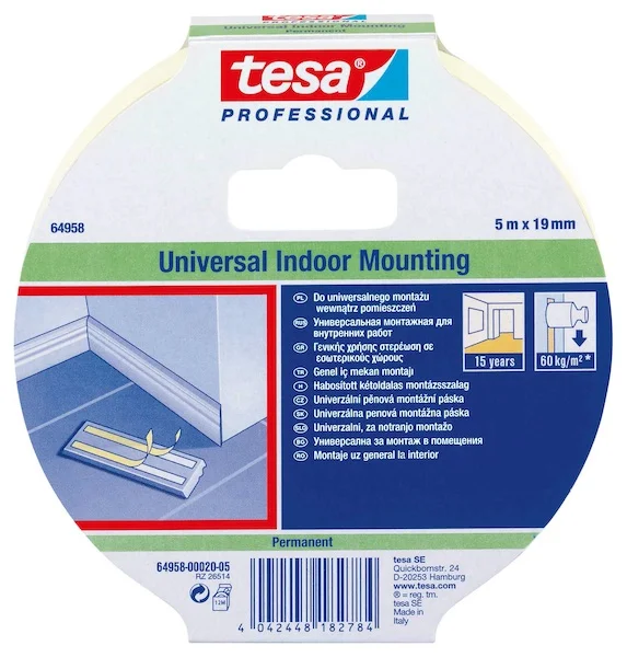 TESA BANT ÇİFT TARAFLI KÖPÜK 25x19 64958-00001-00