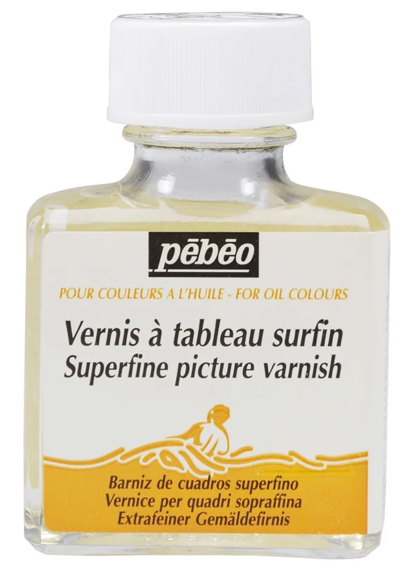 PEBEO YARDIMCI MALZEME YAĞLI BOYA VERNİK PARLAK İNCE 75 ML ŞİŞE 650801