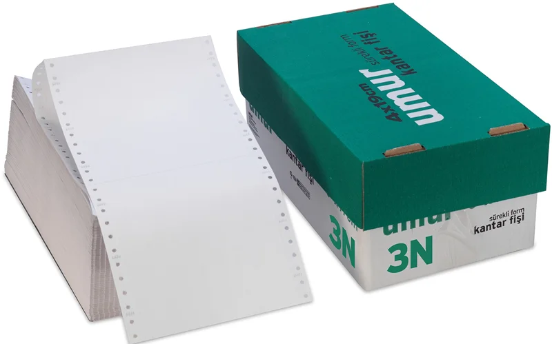 UMUR KANTAR FİŞİ 4x19 CM 3 NÜSHA 1000 Lİ 30008246
