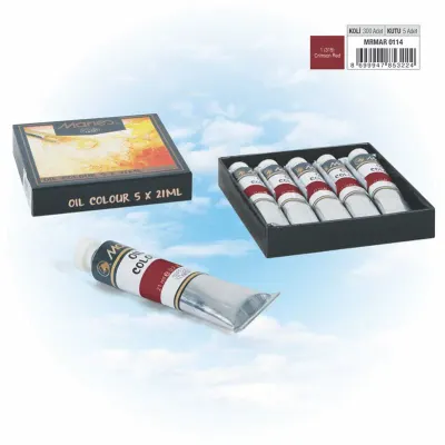 MARIES YAĞLI BOYA 21 ML E75-01*315 CRIMSON RED