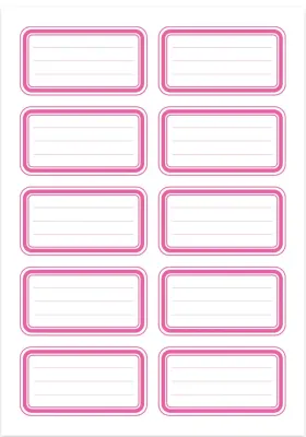 KESKİN ETİKET 3 LÜ PEMBE 220896 (Best)
