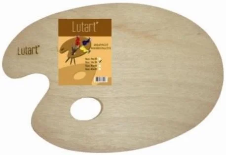 LUTART PALET AHŞAP 24x30 CM LA-PC02
