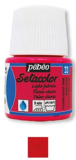 PEBEO KUMAŞ BOYASI SETACOLOR TRANSPARENT 45 ML 329*26 VERMILION