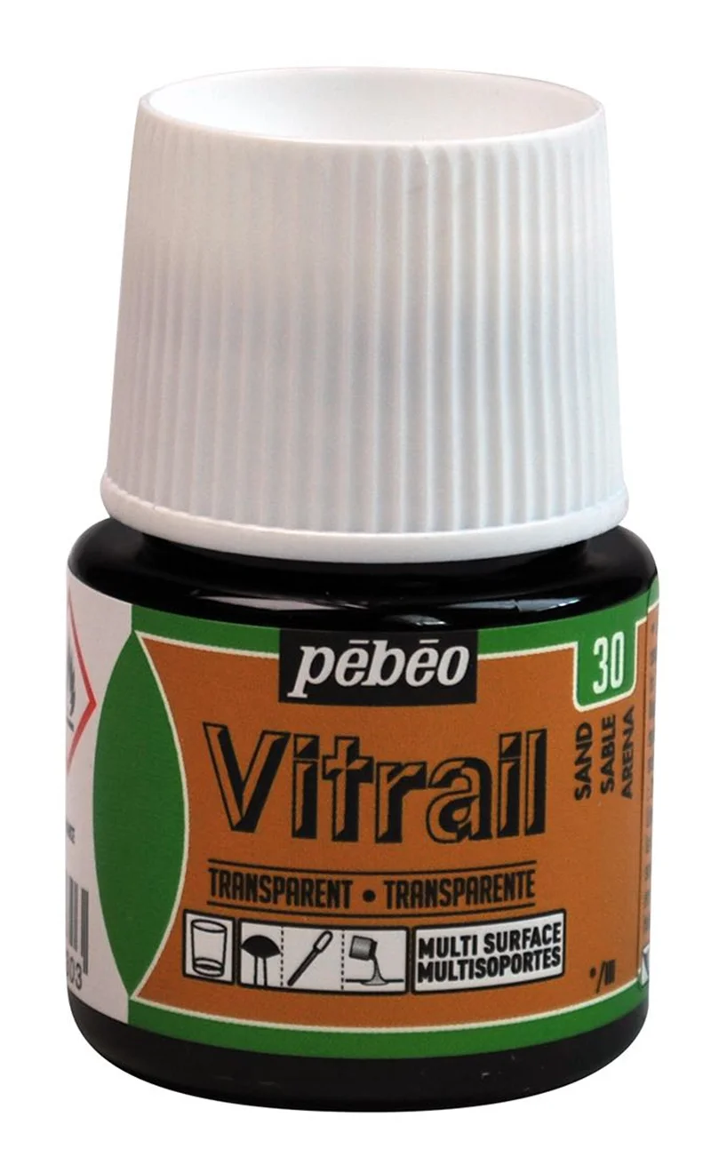 PEBEO CAM BOYASI VITRAIL TRANSPARAN 45 ML 050*30 SAND