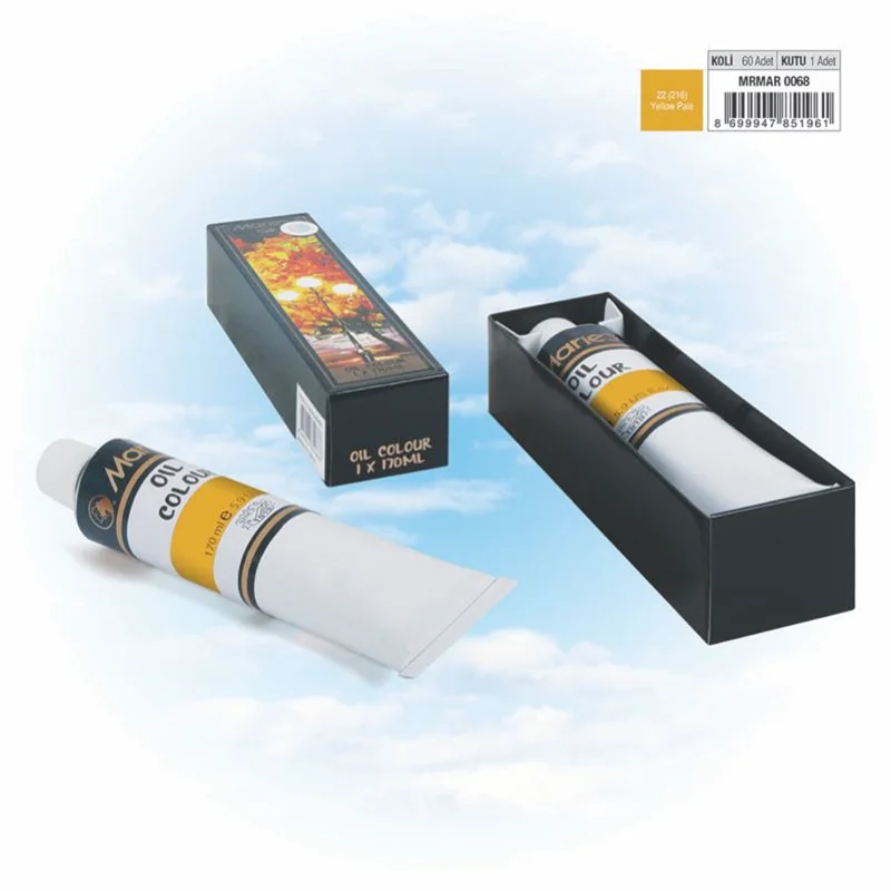 MARIES YAĞLI BOYA 170 ML E1385-22*216 YELLOW PALE