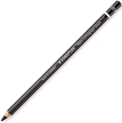 STAEDTLER KURŞUN KALEM DERECELİ MARS LUMOGRAPH BLACK 8B 100B-8B