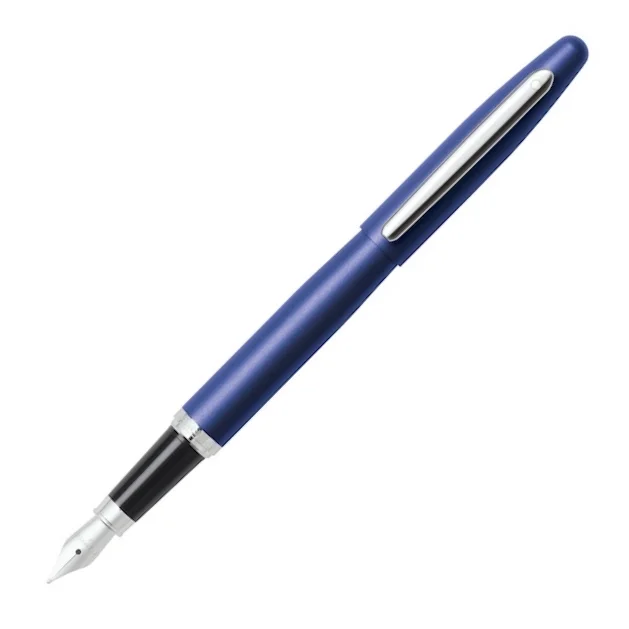 SHEAFFER DOLMA KALEM VFM 9401-0 METALİK MAVİ KROM M UÇ